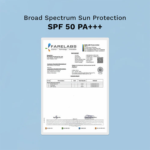 Pilgrim 1% Hyaluronic Acid Sunscreen Gel